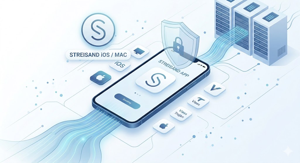 دانلود برنامه Streisand برای آیفون